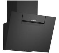 Siemens Hotte décorative inclinée 60cm 768m3/h noir - LC67KFN60
