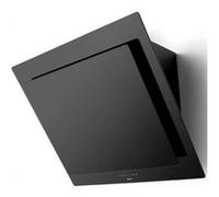 Hotte décorative inclinée 75cm 418m3/h noir 7856/02