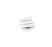 hotte décorative inclinée aspirante inox verre largeur 80cm débit d'air 730m3h