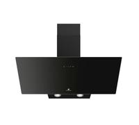 Hotte décorative inclinée - CONTINENTAL EDISON - CEHDI90B - A +++ - L90 cm - Noir