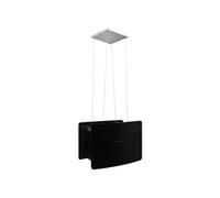 Hotte Decorative Murale 51023 180W 59dB 756m³/h Affichage LCD 3 Vitesses Extraction Verre Noir