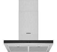 Siemens iQ500 LC67BHP50 - Hotte - cheminée plate - largeur : 60 cm - profondeur : 50 cm - extraction et recirculation (avec kit de recirculation supplémentaire) - avec moteur interne - acier...