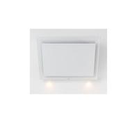 Hotte décorative murale 75cm 418 m3/h verre blanc 7859