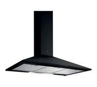 Hotte décorative murale 90cm 400 m³/h noir Elica PRF0151544 noir G