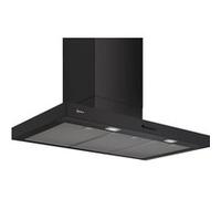 Hotte décorative murale 90cm 594m3/h noir Neff D95BCC2S0 Noir
