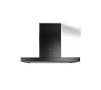 Hotte décorative murale 90cm 620m3/h noir 7642