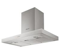 Hotte décorative murale 90cm 65db 571m3/h inox cmb955x