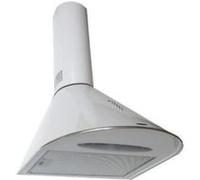 Hotte Décorative Murale Akpo WK-4 Dandys Eco 144W 420m³/h 3 Vitesses Éclairage LED Inox Blanc Blanc