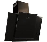 Hotte Décorative Murale Akpo WK-4 Grand 50Eco 35W 420m³/h 52dB Extraction Acier Inoxydable Noir