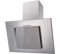 Hotte décorative murale Akpo WK-4 Nero Eco 50 Hotte cheminée grise, Verre gris G