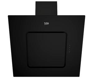 Hotte decorative murale Beko HCA62540B - Hotte aspirante Pan incliné - largeur 60 cm - Débit d'air maximum (en m3/h) : 537 - Niveau sonore Décibel mini. / maxi. (en dBA) : - / 71