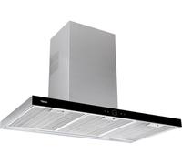 Hotte decorative murale DLH 986 T, 90 cm, 701 m3/h, 4 vitesses
