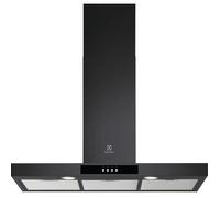 Hotte décorative murale 90cm 68db 600m3/h noir lft429k