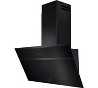 Hotte décorative murale Electrolux Série 900 AutoSense EFV729K 90 cm verre noir Aspiration 445 m³/h 55 dB 5 vitesses LED