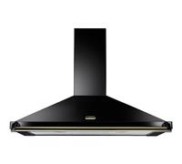 CLASSIC 110CM HOOD BLACK BRASS RAIL BE