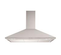 GHP945IX - Hotte - hotte décorative - largeur : 90 cm - profondeur : 50 cm - evacuation & recyclage - acier inoxydable