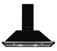 Hotte decorative murale Smeg KT100BLE - Hotte aspirante Pyramide - largeur 100 cm - Débit d'air maximum (en m3/h) : 788 - Niveau sonore Décibel mini. / maxi. (en dBA) : - / 64