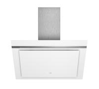 Hotte decorative murale LC87KHM20, iQ300, 80 cm,Blanc avec finition verre