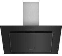 Hotte decorative murale LC98KLP60, iQ500,90 cm,Noir avec finition en verre