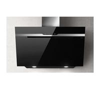 Elica Hotte murale Majestic No Drip BL/A/90 PRF0147732 – Noir / Acier inoxydable 90 cm