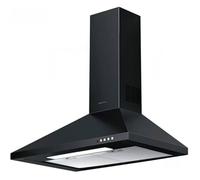 Hotte décorative murale - Mepamsa - Gavia 60 - 740 m3/h - 3 vitesses + Boost - Noir