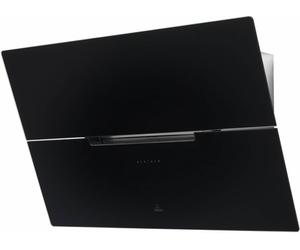 Hotte decorative murale Molière, 80 cm, 720 m3/h, Verre noir, 6989541