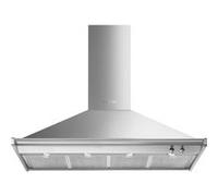 Hotte décorative murale pyramidale Smeg KD120HXE inox 120 cm gris G