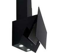 Hotte Décorative Murale Respekta CH66038-60SAM 203W 621m³/h 67.5dB Acier Verre Aluminium Noir Noir G