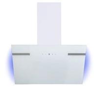 Hotte Décorative Murale Respekta CH69060WA 230V 63dB 79.5W 56Hz LED Acier Verre Blanc Blanc. G