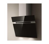 Hotte decorative murale STRIPE/BL/A/60/LX 60 cm Pan incliné Noire