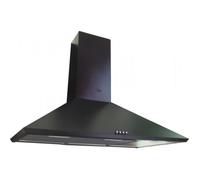 Hotte Décorative Murale TEKA - DBB60-N Cristal Black - Commandes mécaniques - Double turbine - 3 vitesses