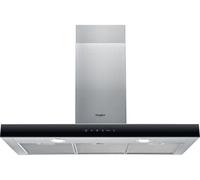 Hotte decorative murale WHB92FUTX/1, 90 cm, 720 m3/h, 4 vitesses
