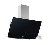 Hotte décorative - Orbegozo - Cloche en verre noir - Moteur 105 W - Largeur 70 cm - Éclairage LED 2W