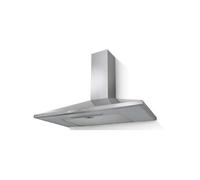 Hotte Décorative pyramidale aspirante inox Largeur 90cm Débit d'air 370m3/h