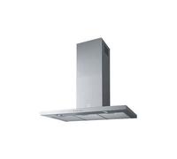 Roblin Hotte décorative Ikos 900 (6510622) – Acier inoxydable 89,8 x 49 cm évacuation/recyclage
