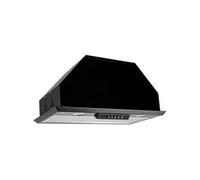 GURARI GCH B 051 52 BL Hotte encastrable 52 cm Noir 1000 m³/h, hotte, hotte aspirante, hotte de circulation d'air