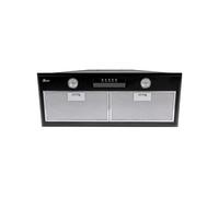 GURARI GCH B 051 70 BL Hotte encastrable 70 cm Noir 1000 m³/h hotte aspirante, hotte de circulation d'air