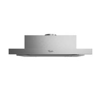 Hotte encastrable en aluminium, extraction de 304 m3/h, 3 vitesses, chrome brossé (AKR7491IX)