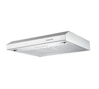 Hotte encastrable Respekta Sina inox, 60 cm, évacuation/recyclage de l’air, modèle CH600IX-19, classe énergétique A+