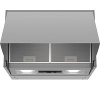 Hotte escamotable Bosch DEM66AC00 - Série 2 - Murale - 625 m³/h - 70 dB - 3 vitesses - Argent