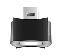 Hotte îlot - - AI 7418 ECO - Verre noir - Acier inoxydable - 1250 m³/h