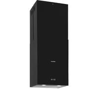 Hotte îlot aspirante Klarstein Structura - Noir - Recyclage - 641m³/h max - éclairage LED