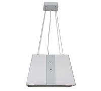 Hotte îlot BELDEKO APODIS 45×45 cm - Blanc - Suspension réglable 140 cm - Débit jusqu’à 720 m³/h - Télécommande & commandes tactiles - Marque française