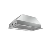 Hotte Îlot Bosch Serie 2 DLN53AA70 Acier Inoxydable, 302 m³/h, Conduit/Recirculation, 534x300x208mm, LED 2x3W, Filtre Aluminium, 62dB
