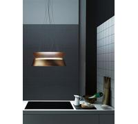 Hotte Ilot FALMEC DAMA2260, 60cm, Technologie Circle Tech, commandes Bouton rotatif, finition Laiton, moteur 4 vitesses, Débit d'air nominal = 600m3/h, Puissance acoustique max = 61dB, Eclairage LED, 