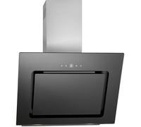 Bomann Hotte inclinée à LED DU 771.1 G 60 cm, 603,1 m³/h, LED blanc chaud 2W, Noir