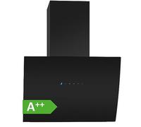 Hotte inclinée noir DU7605G-noir Bomann DU7605G-noirNoirHotte aspirante sous-structure d'une largeur de 60 cm, Aspiration puissante de 529 m³/h, Eclairage LED efficace (blanc chaud 2W