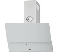 Hotte Murale 80 cm Blanc GURARI GCH 268 WH/Hotte Aspirante Inclinée avec Evacuation ou Recyclage/Classe A/Hotte de Cuisine 1000 m³/h/Télécommande/Verre