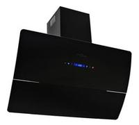 Hotte murale acier inoxydable 756 m³ h 90 cm Noir Noir G