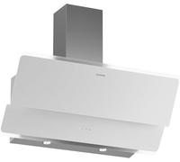 Hotte murale blanche Silverline 3490.8.733.02 OSLO, 80 cm Capacité 628 m3, 3 vitesses, contrôle tactile, éclairage 2x3W, fonction drop control